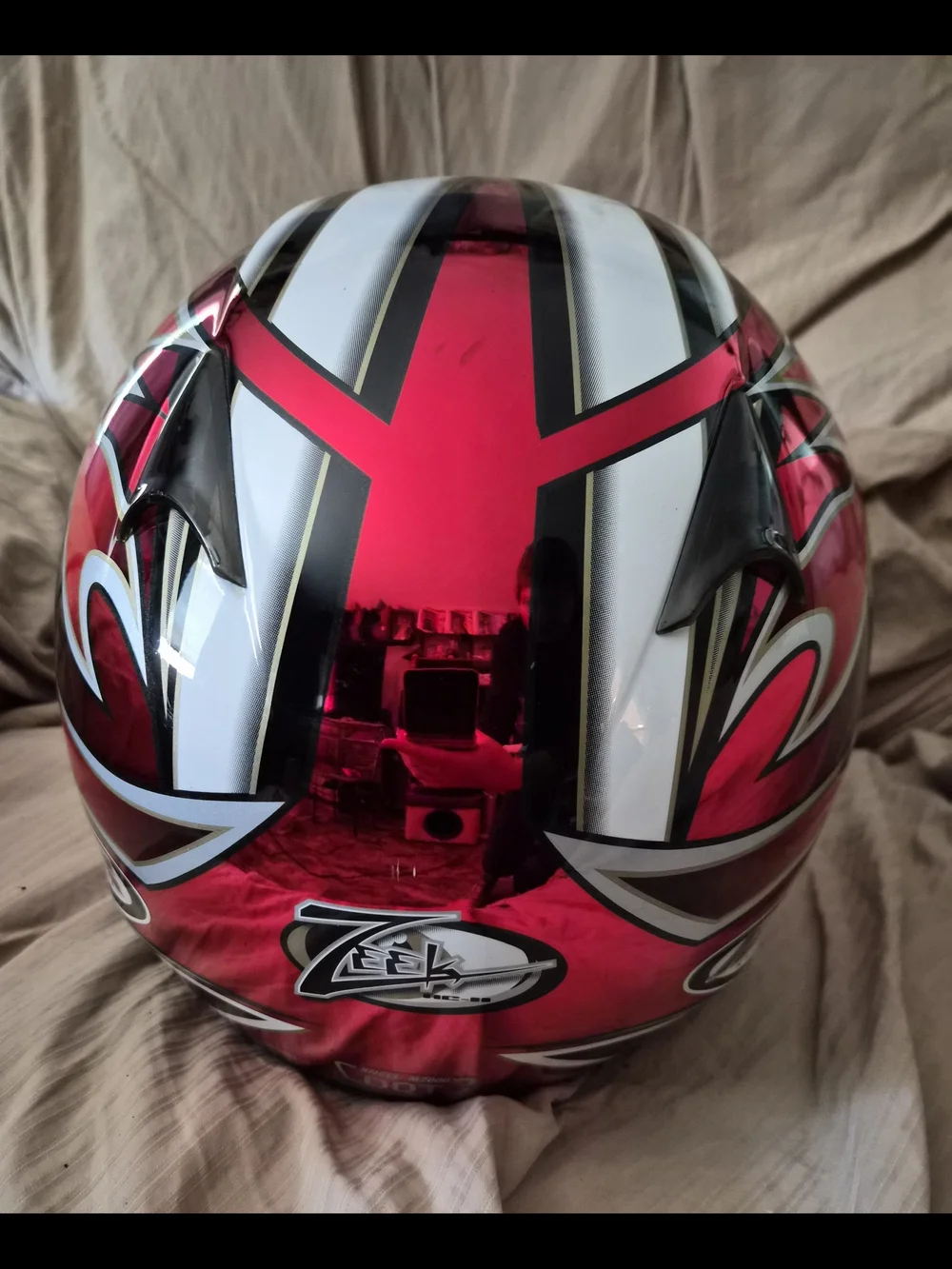 hjc ac 11 zeek helmet i11 Sub 2XL Approved ACS Advanced Channeling Ventilation System HJC Motorbike Helmet Zeek AC-11